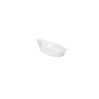 Click for a bigger picture.GenWare Oval Eared Dish 16.5cm/ 6.5"