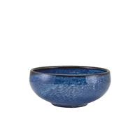 Click for a bigger picture.Terra Porcelain Aqua Blue Belly Bowl 14.5cm