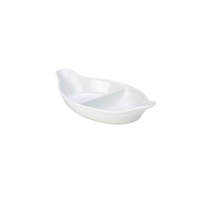 Click for a bigger picture.GenWare Divided Vegetable Dish 28cm/11"