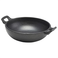 Click for a bigger picture.Cast Iron Wok 17 x 5.3cm