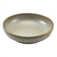 Click for a bigger picture.Terra Porcelain Matt Grey Coupe Bowl 23cm