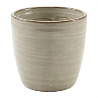 Click for a bigger picture.Terra Porcelain Grey Chip Cup 30cl/ 10.5oz