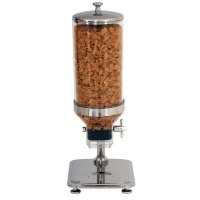 Click for a bigger picture.Genware Cereal Dispenser St/St  8.5L