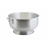 Click for a bigger picture.Alum. Heavy Duty Colander 15.2L 40.6 x 23.6cm