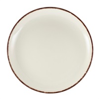 Click for a bigger picture.Terra Stoneware Sereno Brown Coupe Plate 27.5cm