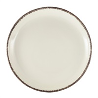 Click for a bigger picture.Sereno Stoneware Grey Coupe Plate 24cm