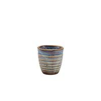 Click for a bigger picture.Terra Porcelain Aqua Blue Dip Pot 8.5cl/ 3oz