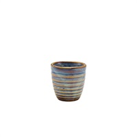 Click for a bigger picture.Terra Porcelain Aqua Blue Dip Pot 8.5cl/3oz