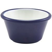 Click for a bigger picture.GenWare Melamine Blue And White Two Tone Ramekin 59ml/ 2oz