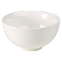 Click for a bigger picture.Genware Fine China Footed Rice Bowl 10cm/4"