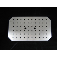 Click for a bigger picture.St/St 1/1 Size Drainer Plate