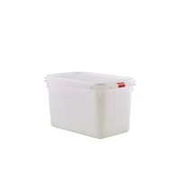 Click for a bigger picture.GenWare Polypropylene Container GN 1/4 150mm
