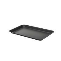 Click for a bigger picture.Galvanised Steel Tray 31.5x21.5x2cm Matt Black