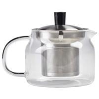 Click for a bigger picture.Glass Teapot with Infuser 47cl/ 16.5oz