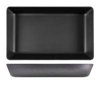 Click for a bigger picture.GenWare Melamine Black Jute Deep Dish GN 1/1