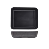 Click for a bigger picture.GenWare Melamine Black Jute Deep Dish GN 1/2