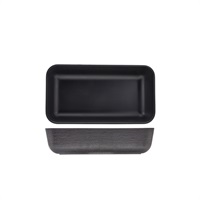 Click for a bigger picture.GenWare Melamine Black Jute Deep Dish GN 1/3
