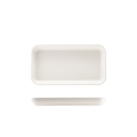 Click for a bigger picture.GenWare Melamine White Jute Platter GN 1/3