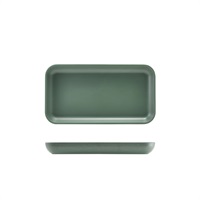 Click for a bigger picture.GenWare Melamine Green Jute Platter GN 1/3