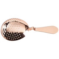 Click for a bigger picture.Copper Premium Julep Strainer