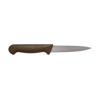 Click for a bigger picture.Genware 4" Vegetable Knife Brown
