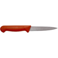Click for a bigger picture.Genware 4" Vegetable Knife Red