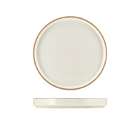 Click for a bigger picture.GenWare Kava White Stoneware Presentation Plate 20cm