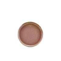 Click for a bigger picture.Terra Porcelain Rose Low Presentation Plate 14cm