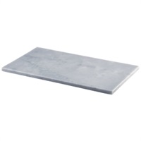 Click for a bigger picture.Grey Marble Platter 32x18cm GN 1/3