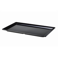 Click for a bigger picture.GenWare Melamine Black Platter GN 1/1
