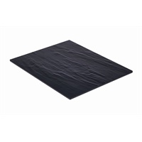 Click for a bigger picture.GenWare Melamine Slate Effect Platter GN 1/2