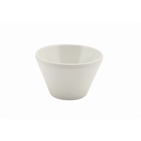 Click for a bigger picture.GenWare Melamine White Conical Buffet Bowl 8.5cm
