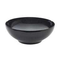 Click for a bigger picture.GenWare Melamine Black Round Buffet Bowl 35.5cm