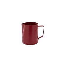 Click for a bigger picture.Non-Stick Red Milk Jug 600ml/20oz