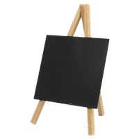 Click for a bigger picture.Mini Chalkboard Easel 24 X 11.5cm Wood Pk3