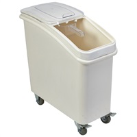 Click for a bigger picture.Polypropylene Mobile Ingredient Bin with Scoop 81 Litre