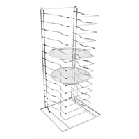 Click for a bigger picture.Genware Pizza Rack/ Stand 15 Shelf