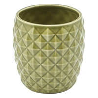 Click for a bigger picture.Genware Green Pineapple Tiki Mug 40cl/14oz