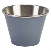 Click for a bigger picture.GenWare Grey Stainless Steel Ramekin 71ml/2.5oz