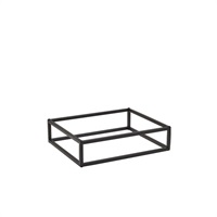 Click for a bigger picture.GenWare Black GN 1/2 Riser 8cm (H)