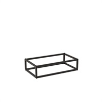 Click for a bigger picture.GenWare Black GN 1/3 Riser 8cm (H)