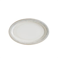 Click for a bigger picture.Galata Albus Oval Plate 32cm