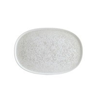 Click for a bigger picture.Lunar White Hygge Oval Dish 33cm