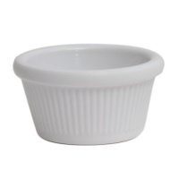 Click for a bigger picture.Ramekin 2oz Fluted White