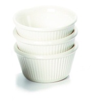 Click for a bigger picture.Ramekin 4oz Fluted White