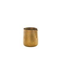 Click for a bigger picture.GenWare Gold Vintage Steel Jug 15cl/ 5oz