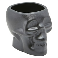 Click for a bigger picture.Genware Cast Iron Effect Skull Tiki Mug 80cl/ 28.15oz