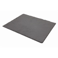 Click for a bigger picture.Genware Natural Slate Platter 32 X 26cm 1/2 GN