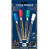 Click for a bigger picture.Chalkmarkers 4 Colour Pack (R,G,W,Bl) Small