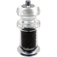 Click for a bigger picture.GenWare Clear Combi Pepper Grinder/Salt Shaker
